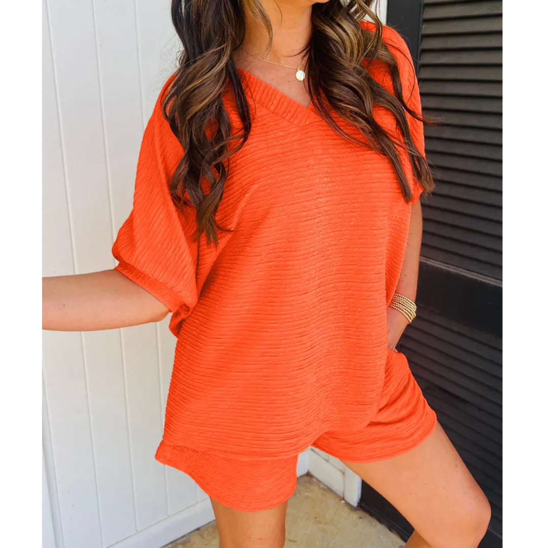 Let's Get Loud, Short Sleeve Short Set