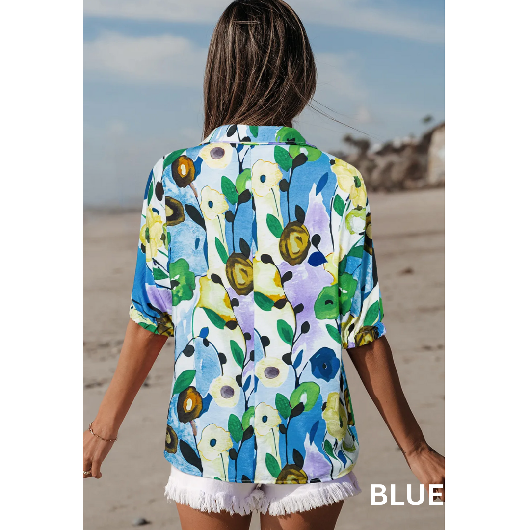 Now You Know, Short Sleeve V Neck Top