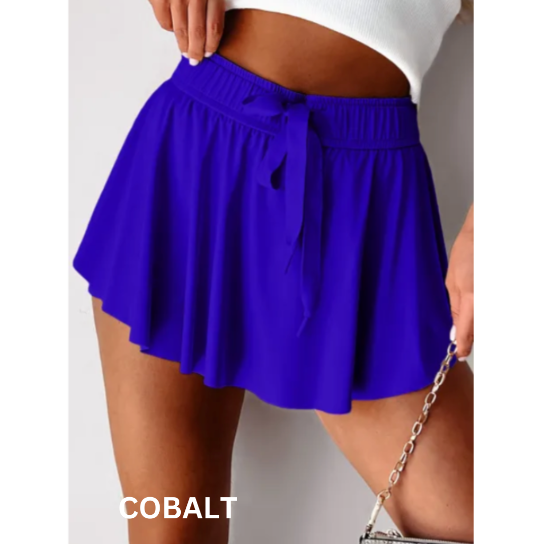 On The Girl, High Waist Fully lined Tennis Skirt