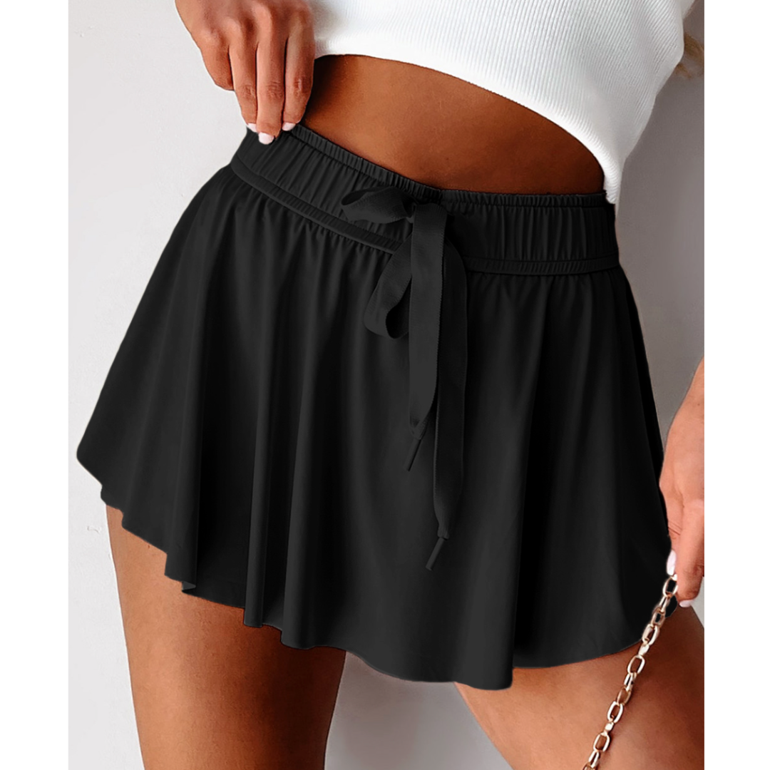 On The Girl, High Waist Fully lined Tennis Skirt