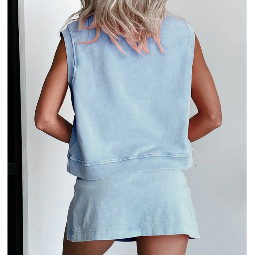 State Your Case, Short sleeve Skort Set