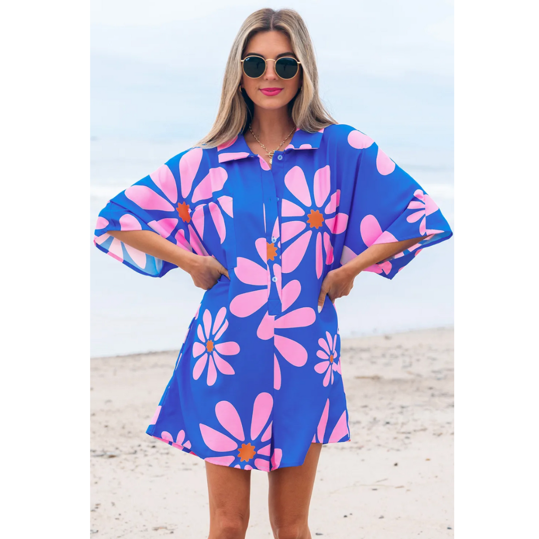 Buy Myself Flowers, Floral Romper