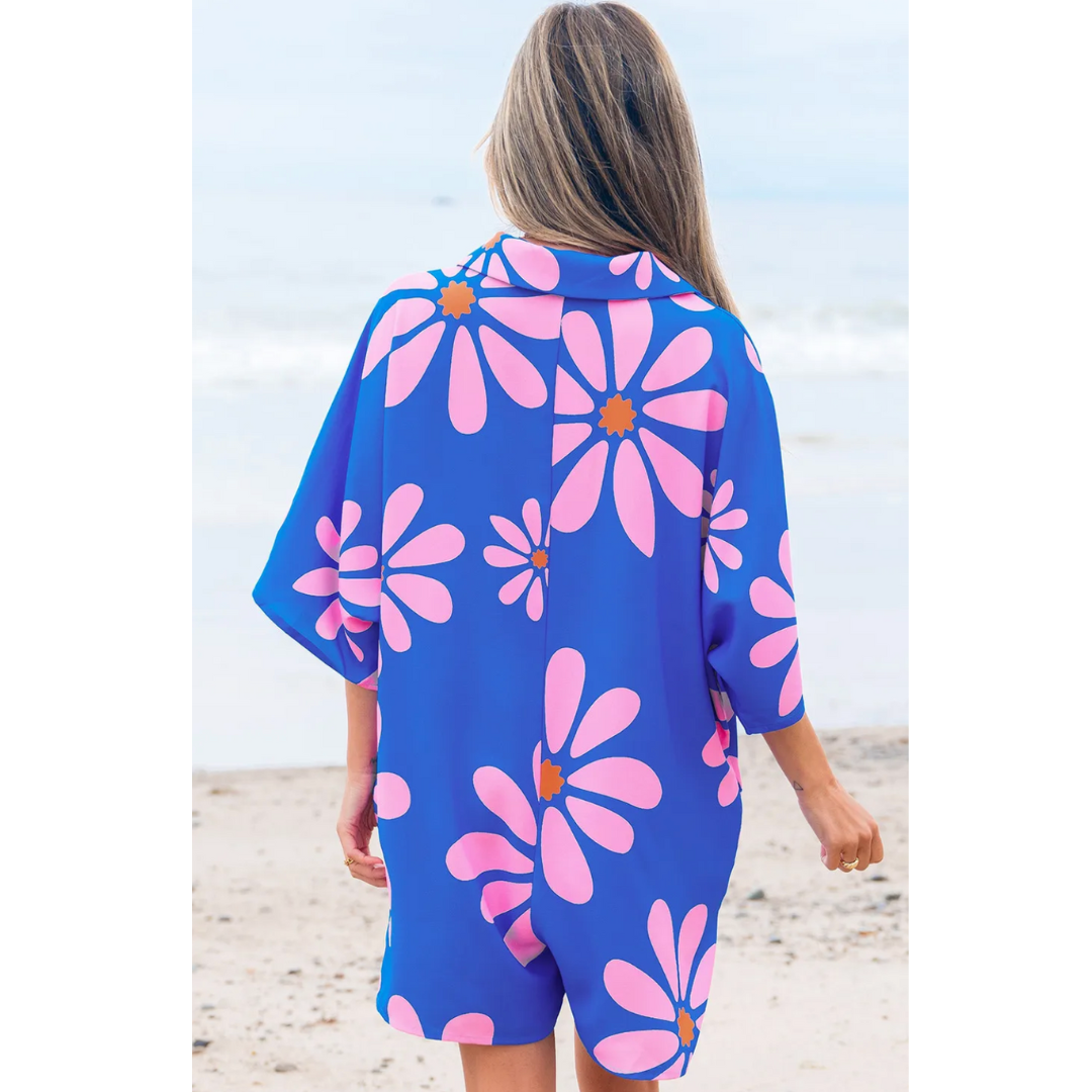 Buy Myself Flowers, Floral Romper