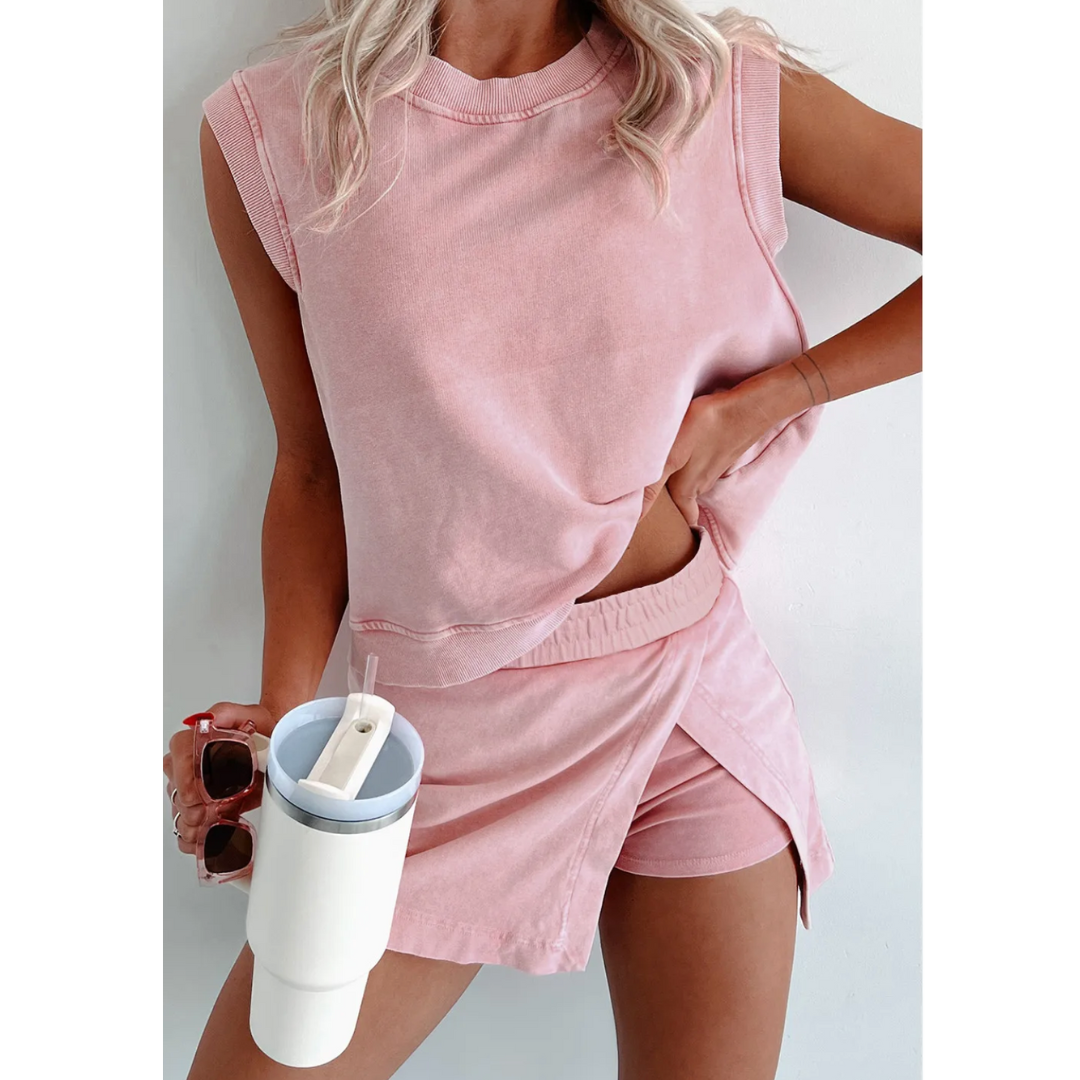 State Your Case, Short sleeve Skort Set