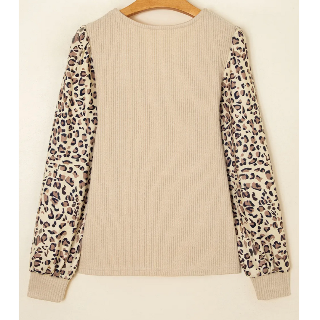 Wild Chic Knit Top