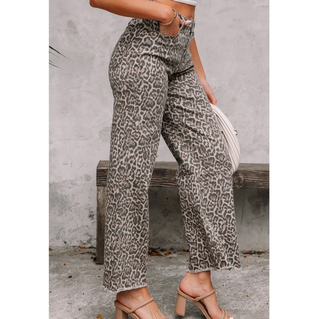 Wild Edge Straight-Leg Jeans