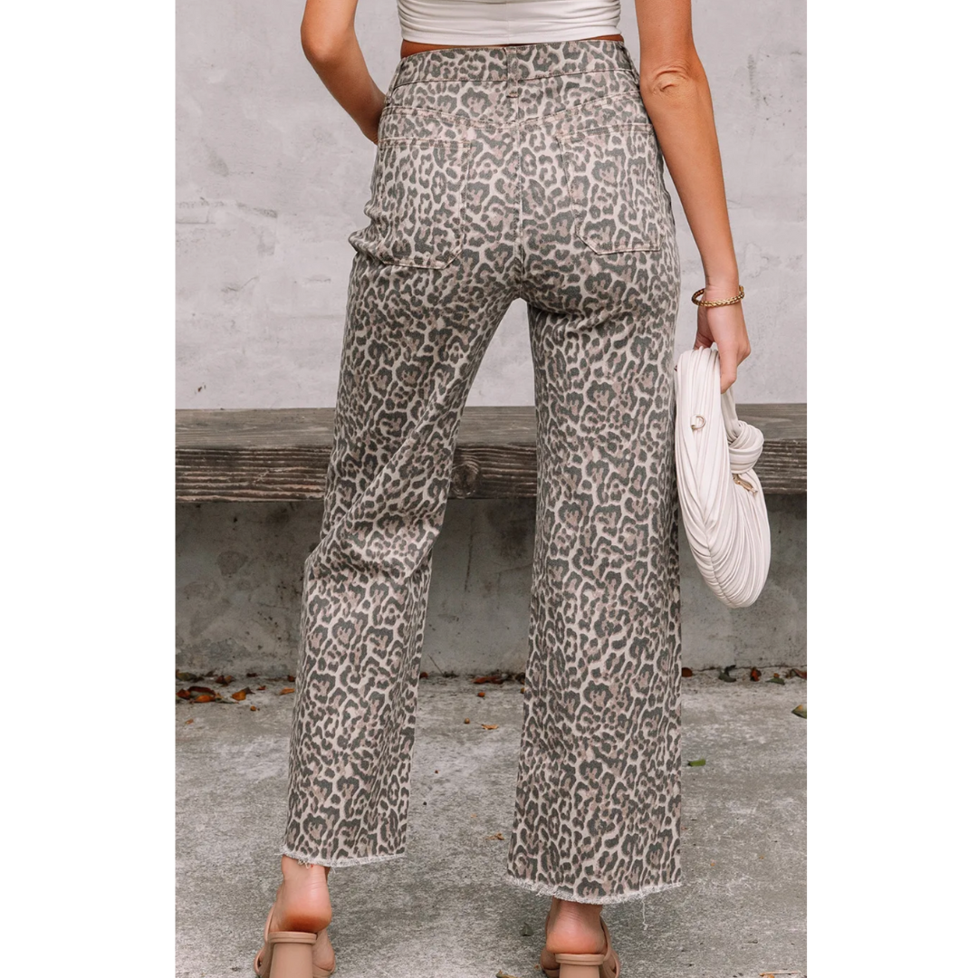 Wild Edge Straight-Leg Jeans
