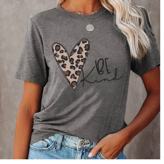 Leopard Love Kindness Tee