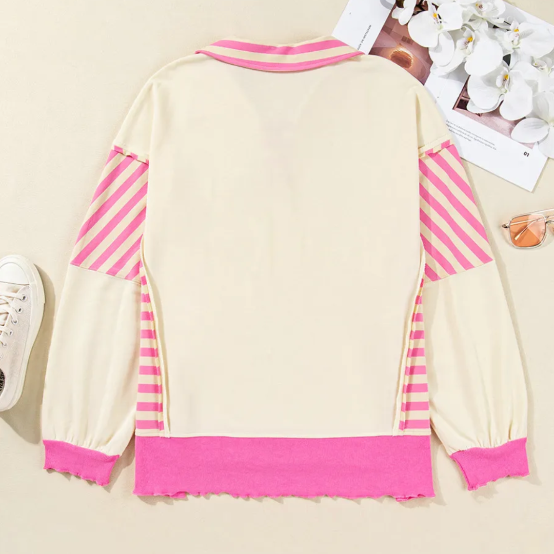 Bubblegum Glow Pullover
