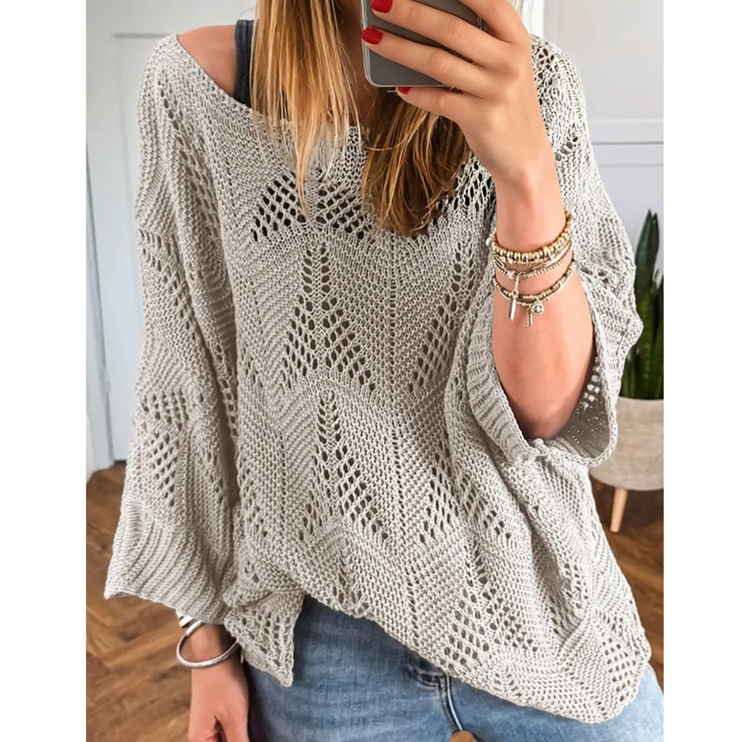 Breezy Horizon Sweater