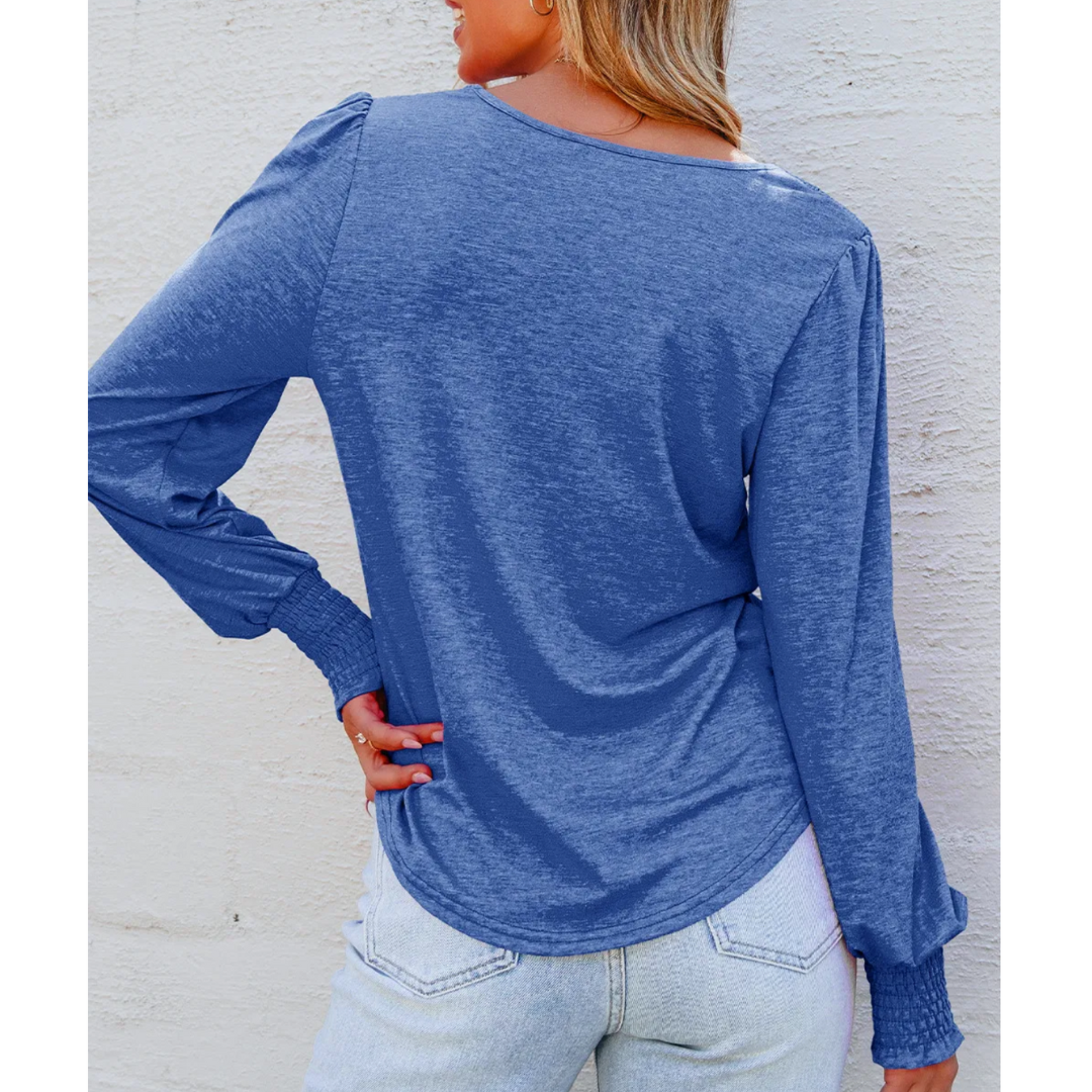 Everyday Ease Smocked Top