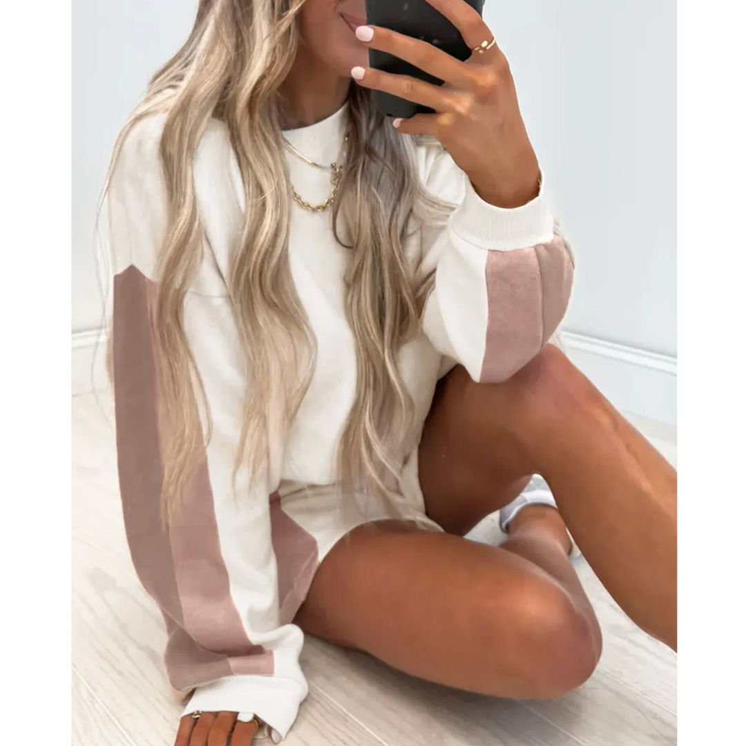 Blush Breeze Short Set