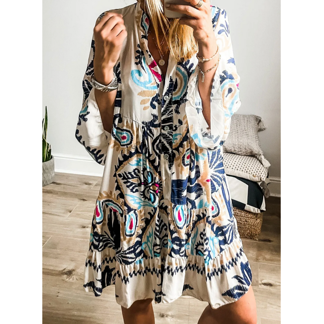 Boho Breeze Shift Dress