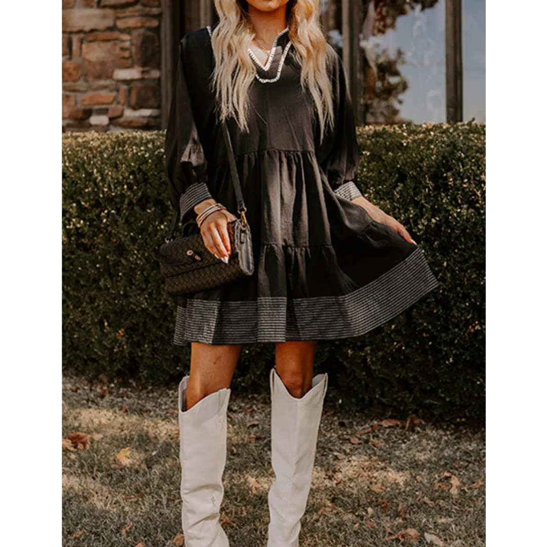The Willow Breeze Tiered Tunic Dress