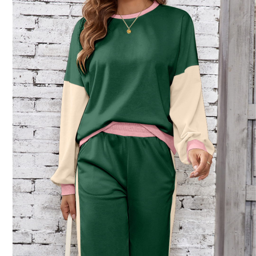 ColorBlock Comfort Jogger Set