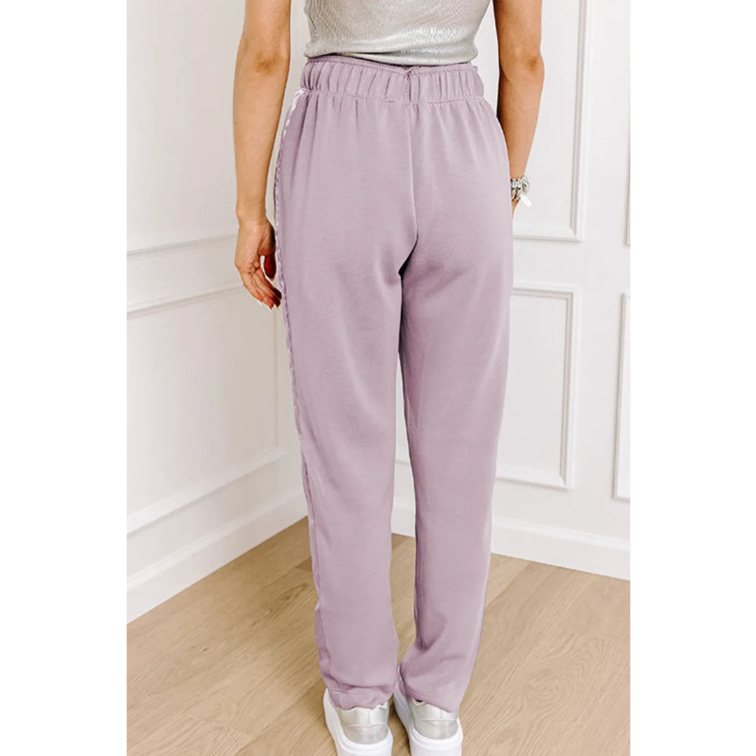 Satin Glow Joggers