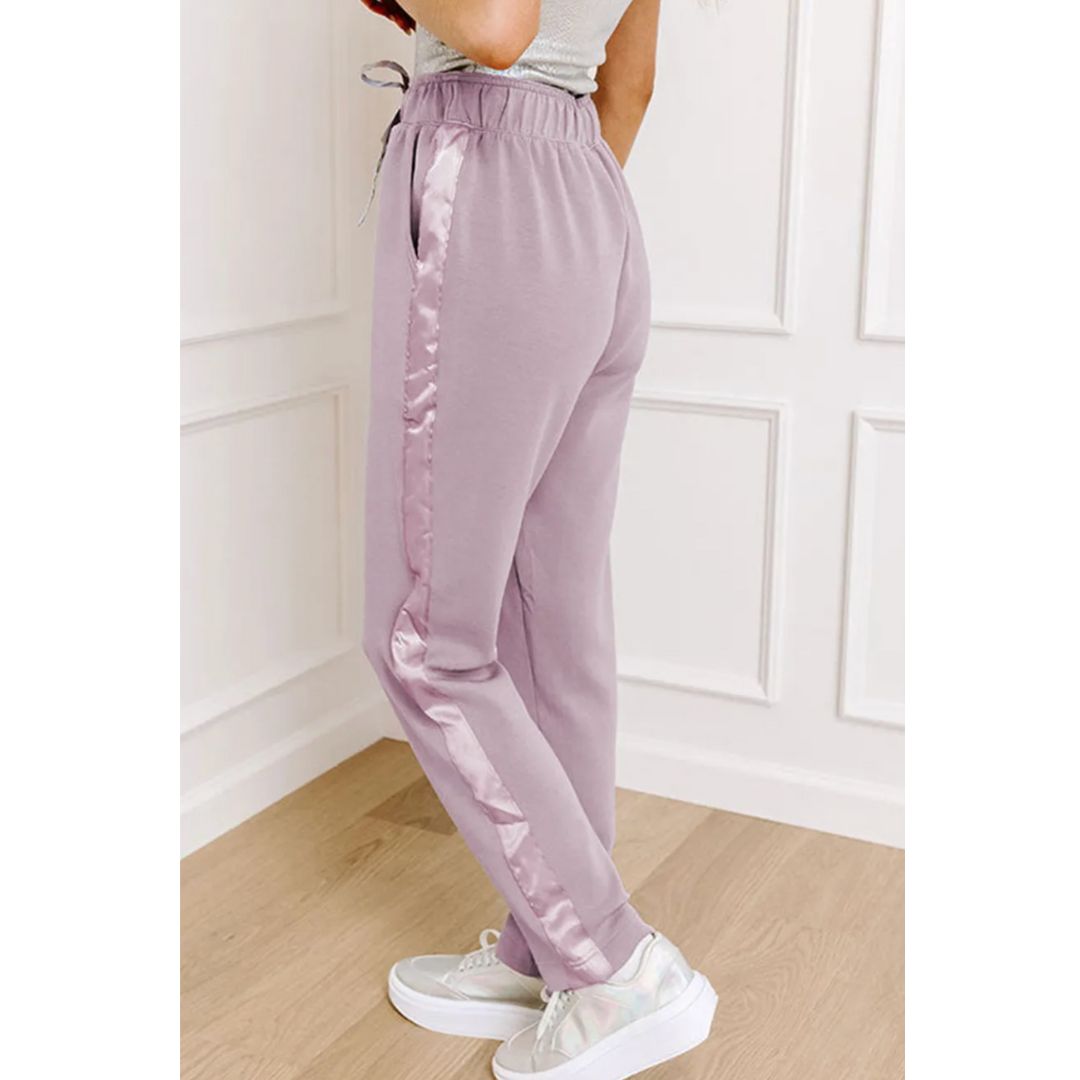 Satin Glow Joggers