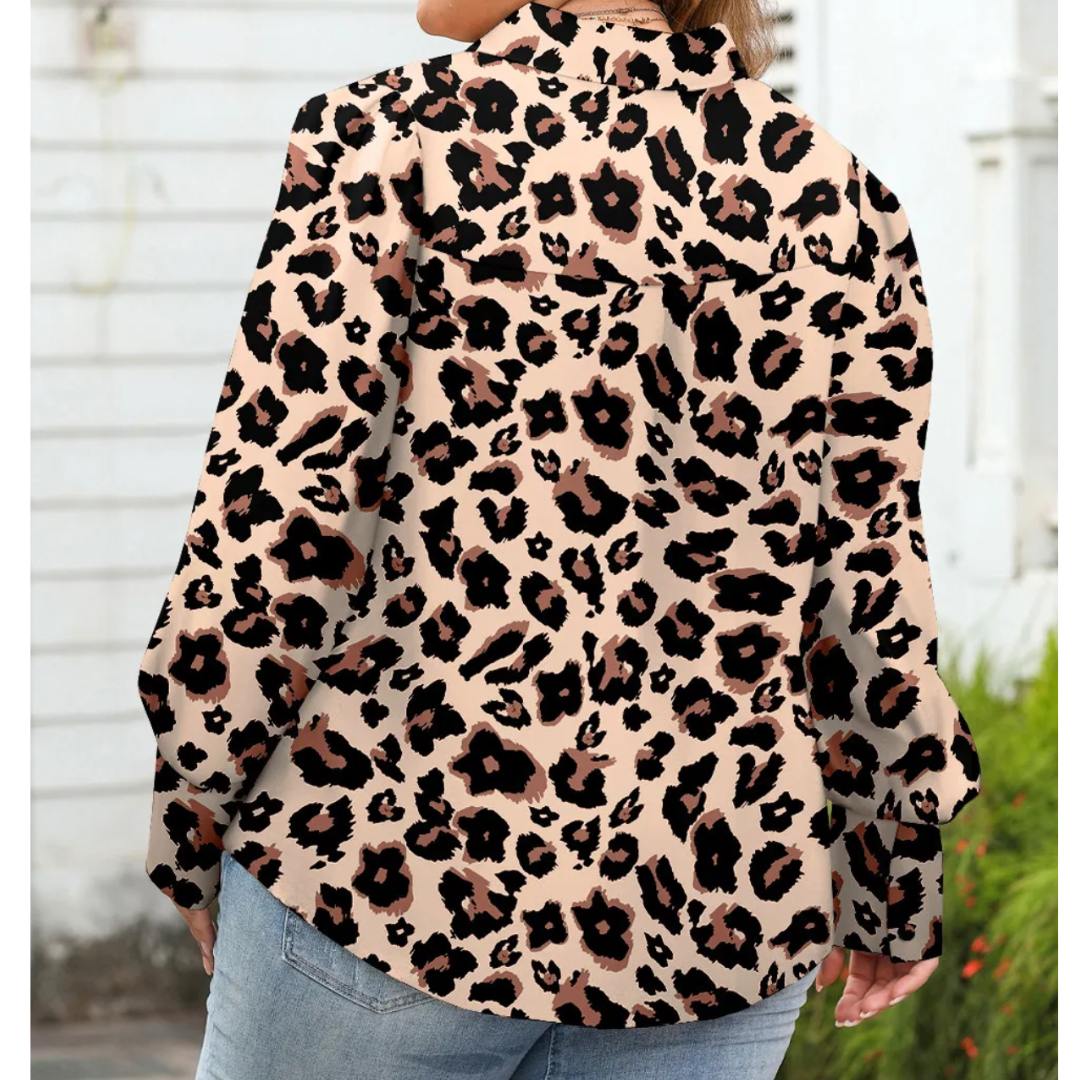 Wild Luxe Leopard Blouse