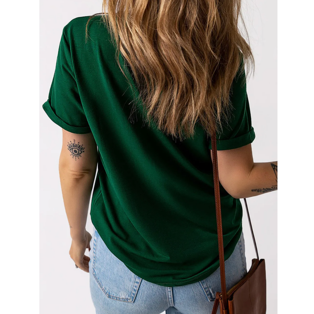 Everyday Classic Rolled Sleeve Tee