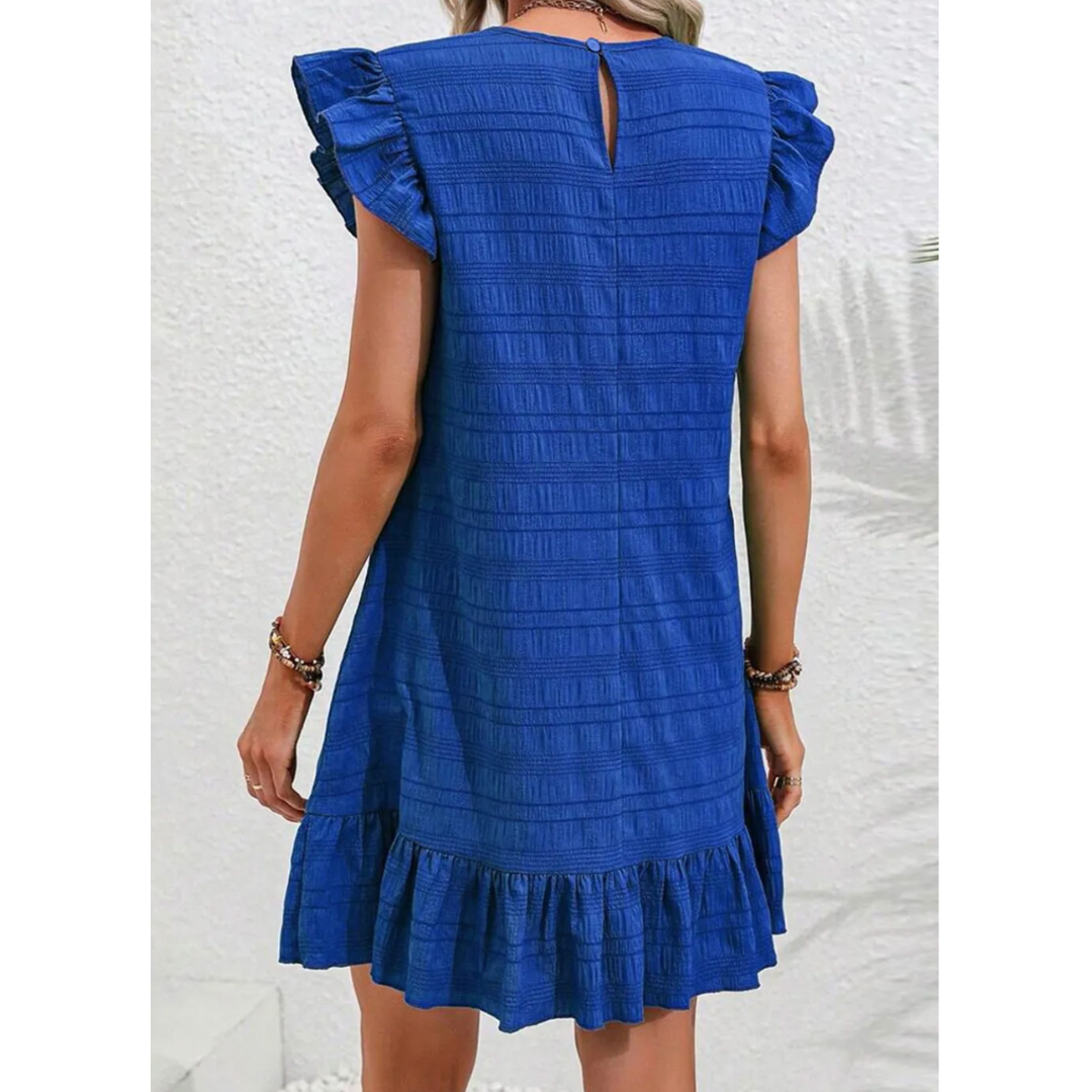 We Belong Together, Short Ruffle Sleeve Dress