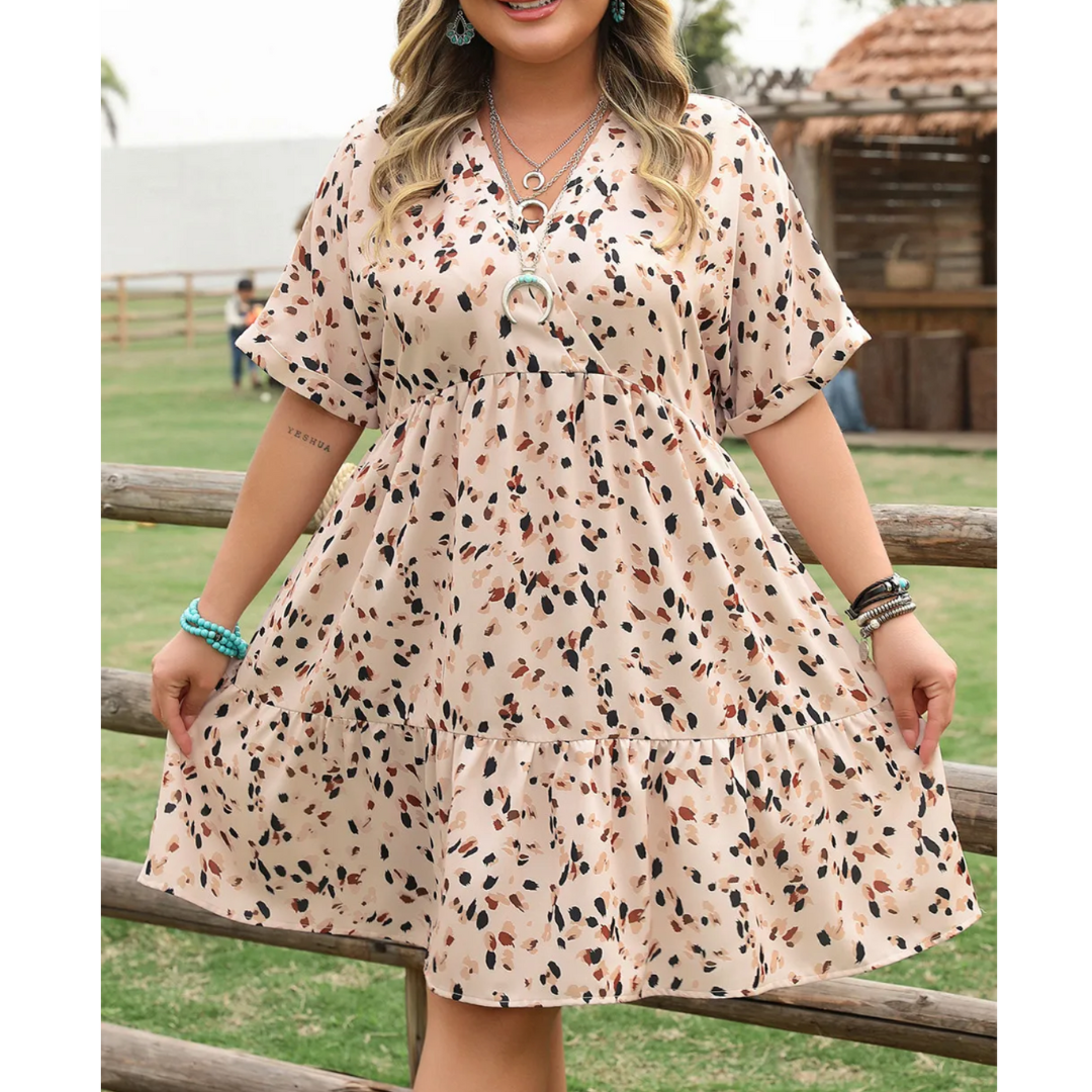 Desert Petal Swing Dress