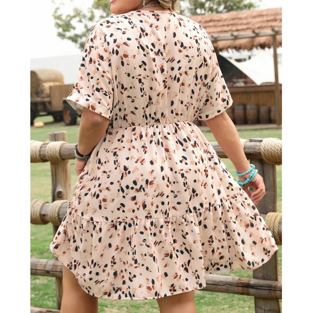 Desert Petal Swing Dress