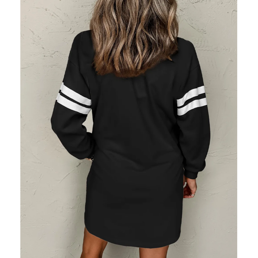 Varsity Spirit Sweatshirt Dress