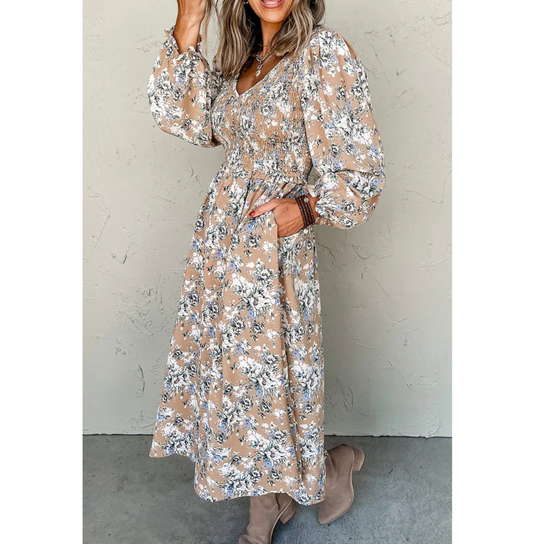 Blossom Breeze Midi Dress