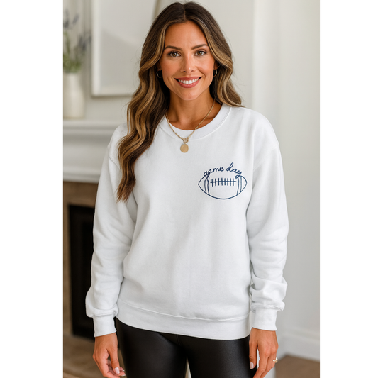Ready, Set, Game Day Pullover Sweatshirt