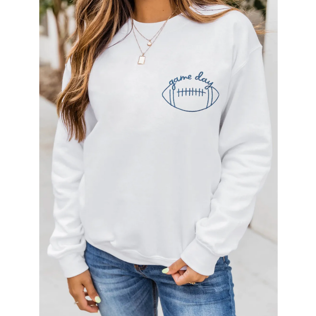 Ready, Set, Game Day Pullover Sweatshirt