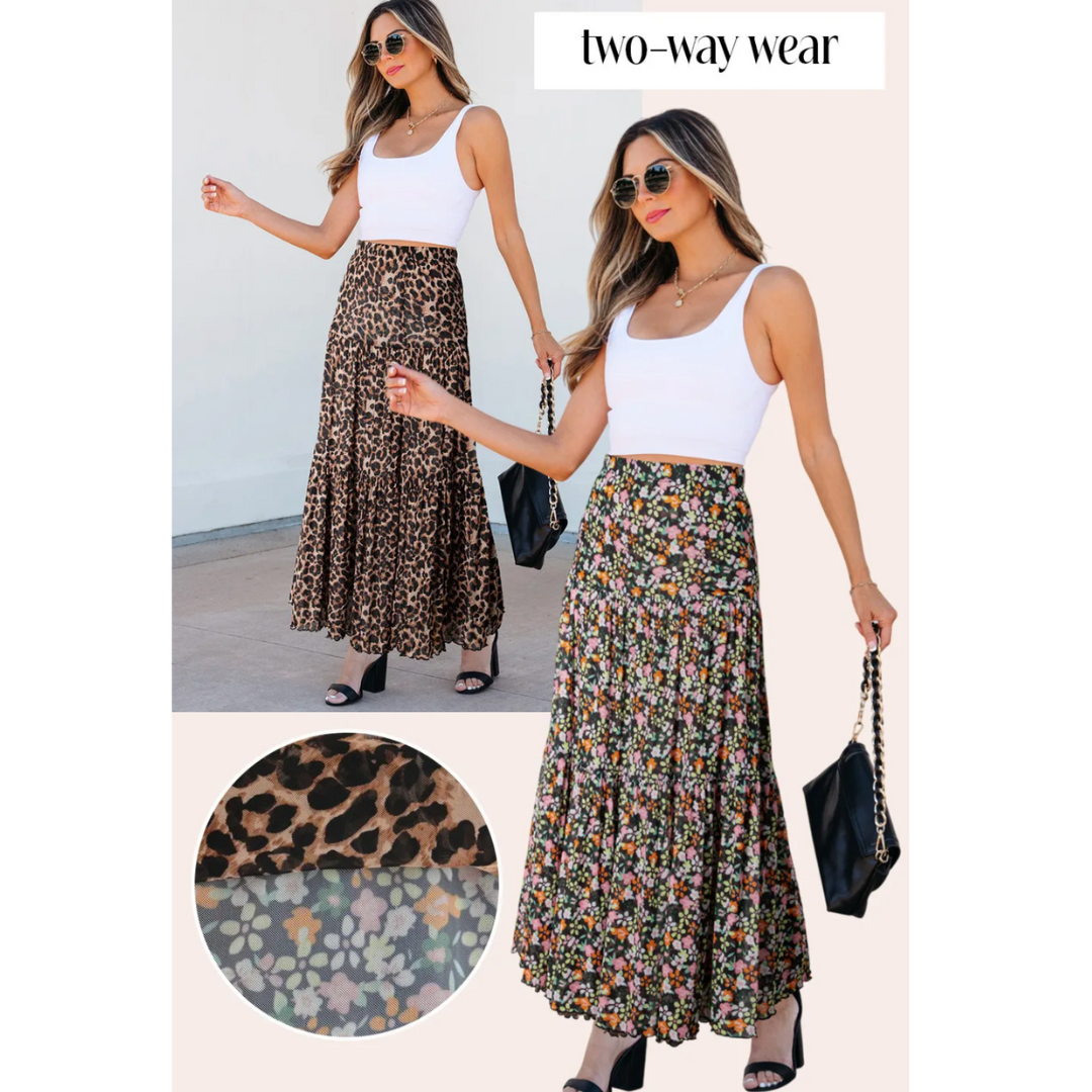 Flip the Script, Reversible Maxi Skirt