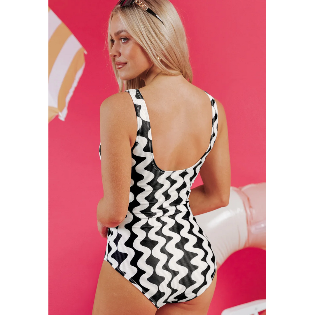 Mama Mia RicRac One Piece Swimsuit OR Beach Cover-Up
