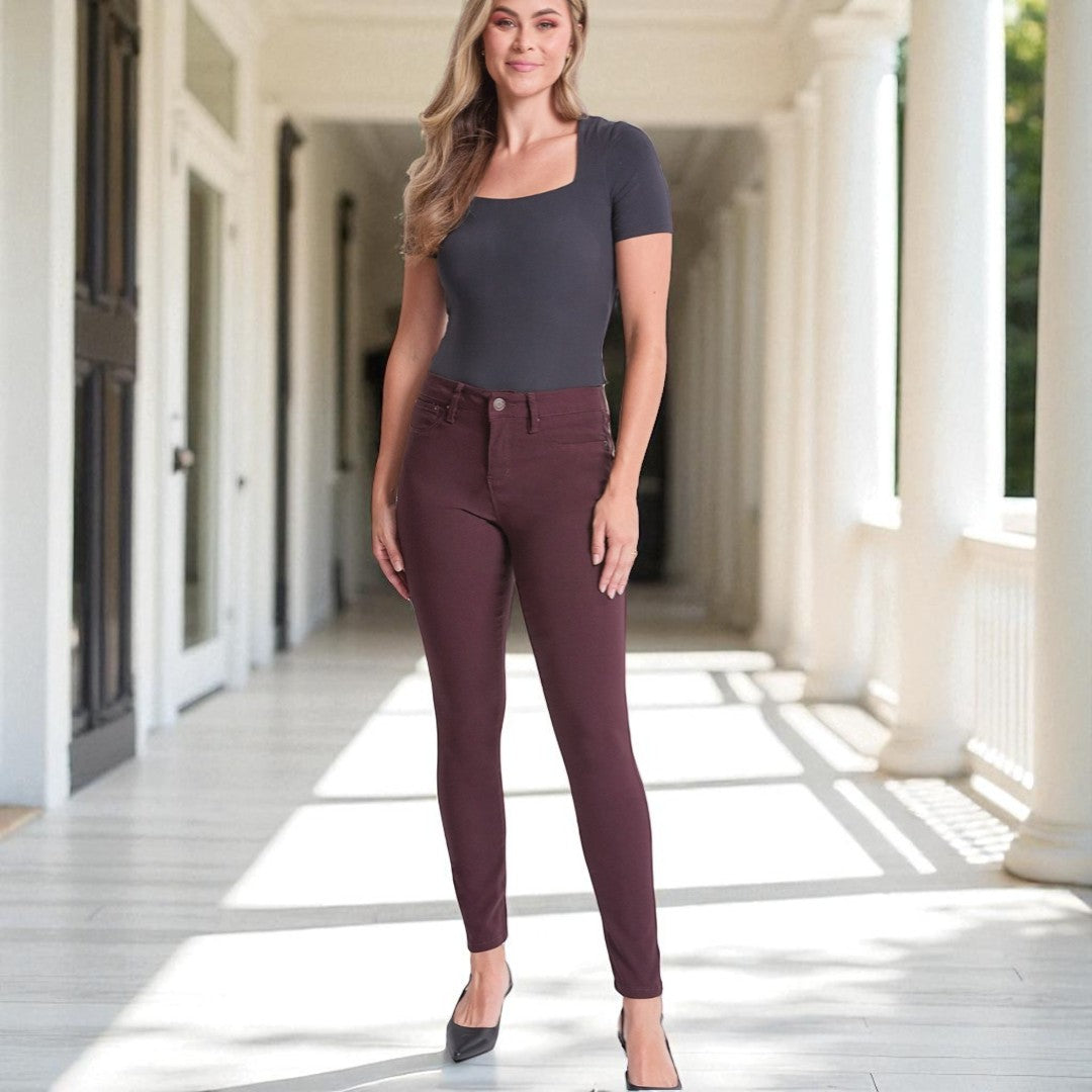 Forever Yours, Hyperstretch Mid-Rise Skinny Jeans