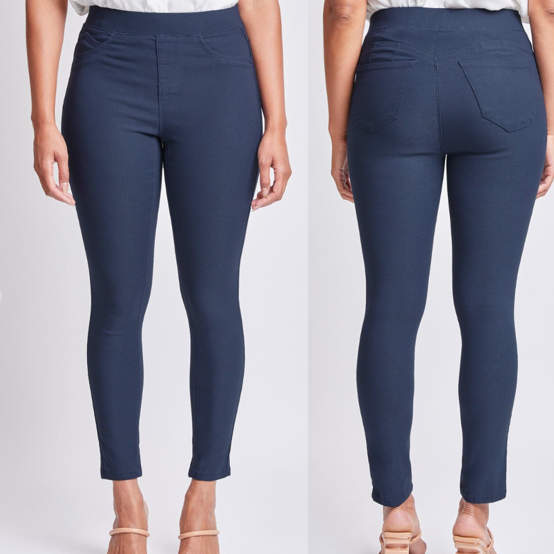 Move With Me, YMI HyperStretch Jeggings – Navy