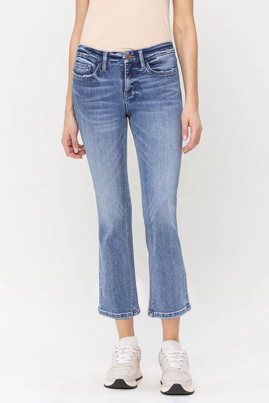 Finally Found You, Mid Rise Kick Flare Jeans