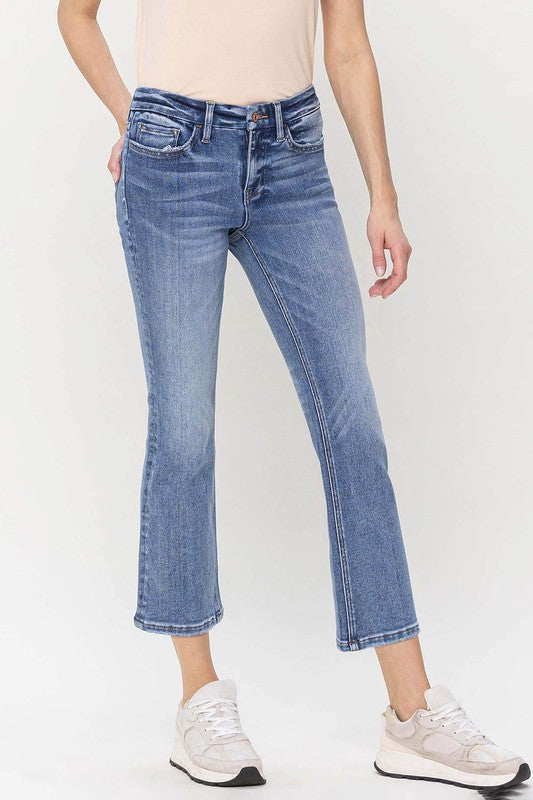 Finally Found You, Mid Rise Kick Flare Jeans