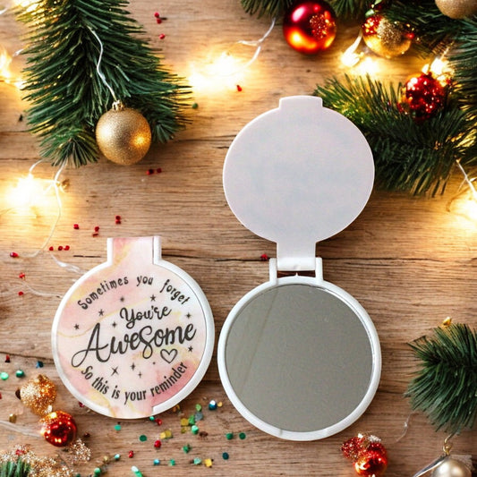 Don't Forget, You Are Awesome Compact Mirror