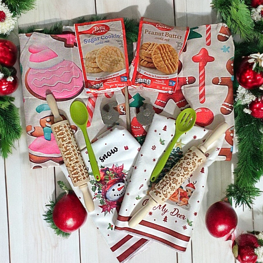 CHRISTMAS KIDS COOKIE SET (Packaged and ready to gift)