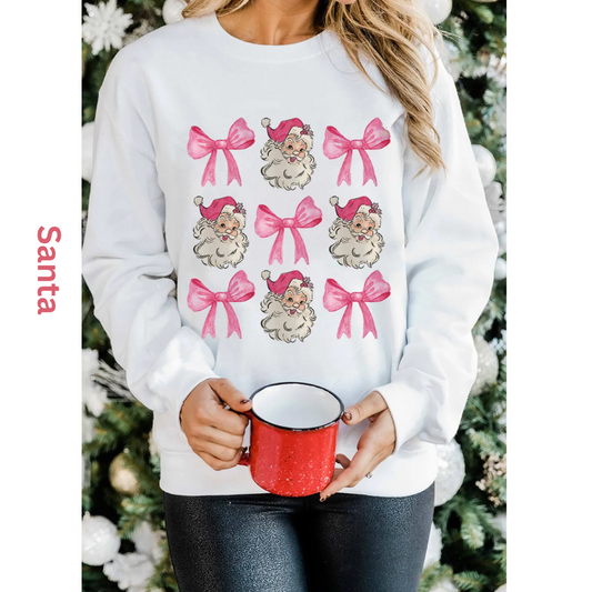 Sweet And Festive, Long Sleeve Christmas Sweatshirt