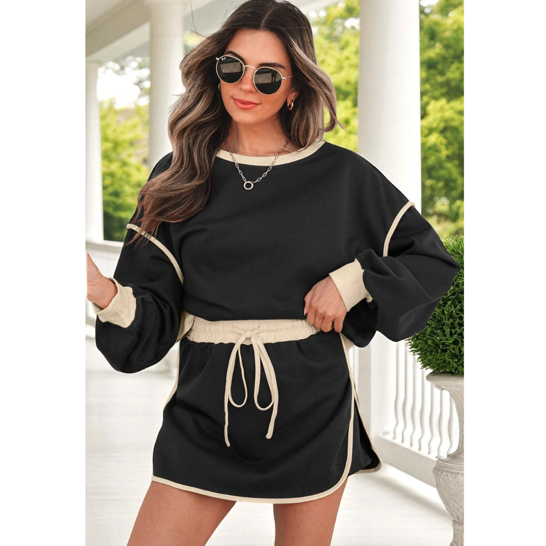 The Perfect Choice, Long Sleeve Skort Set