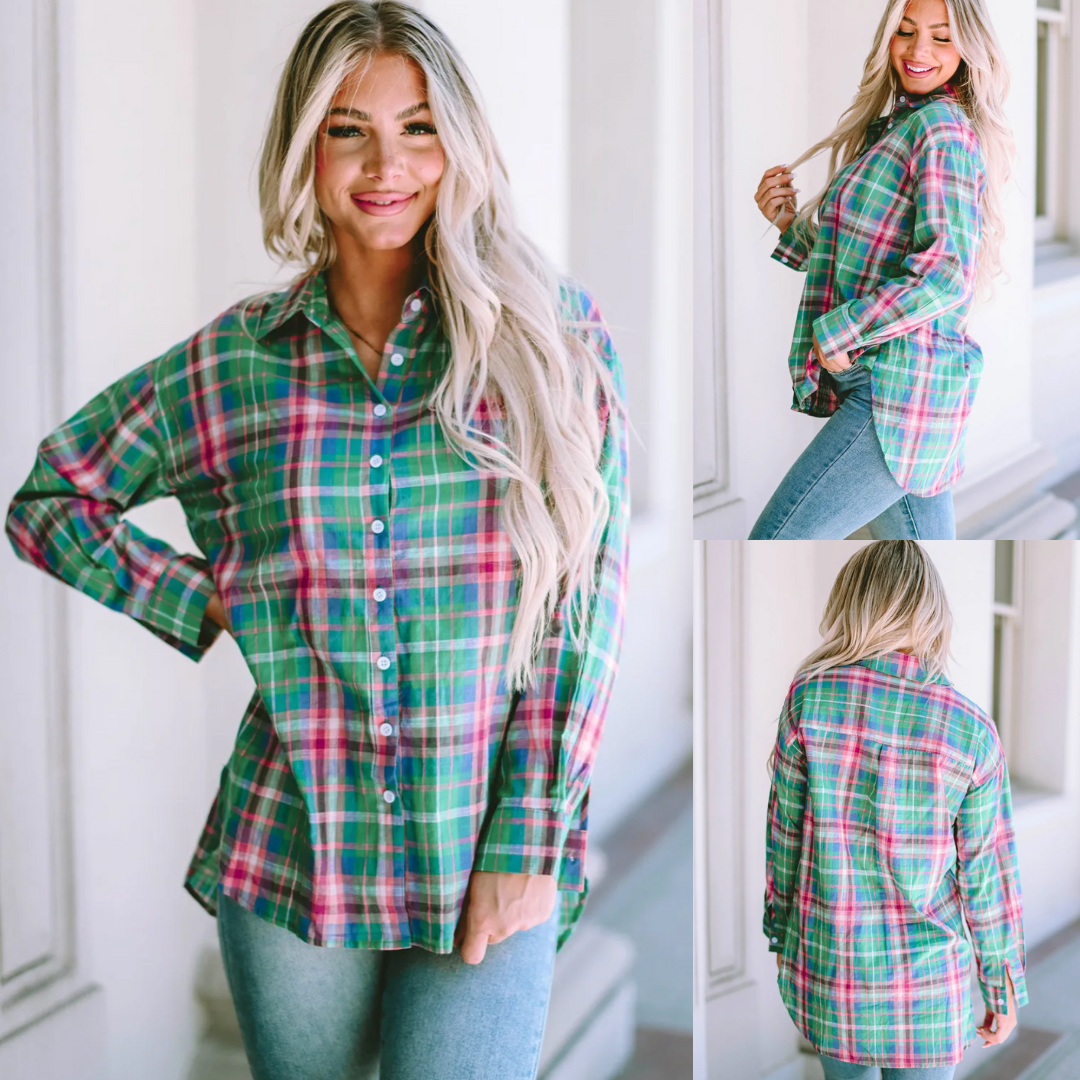 Boyfriends Back, Button Down Tee