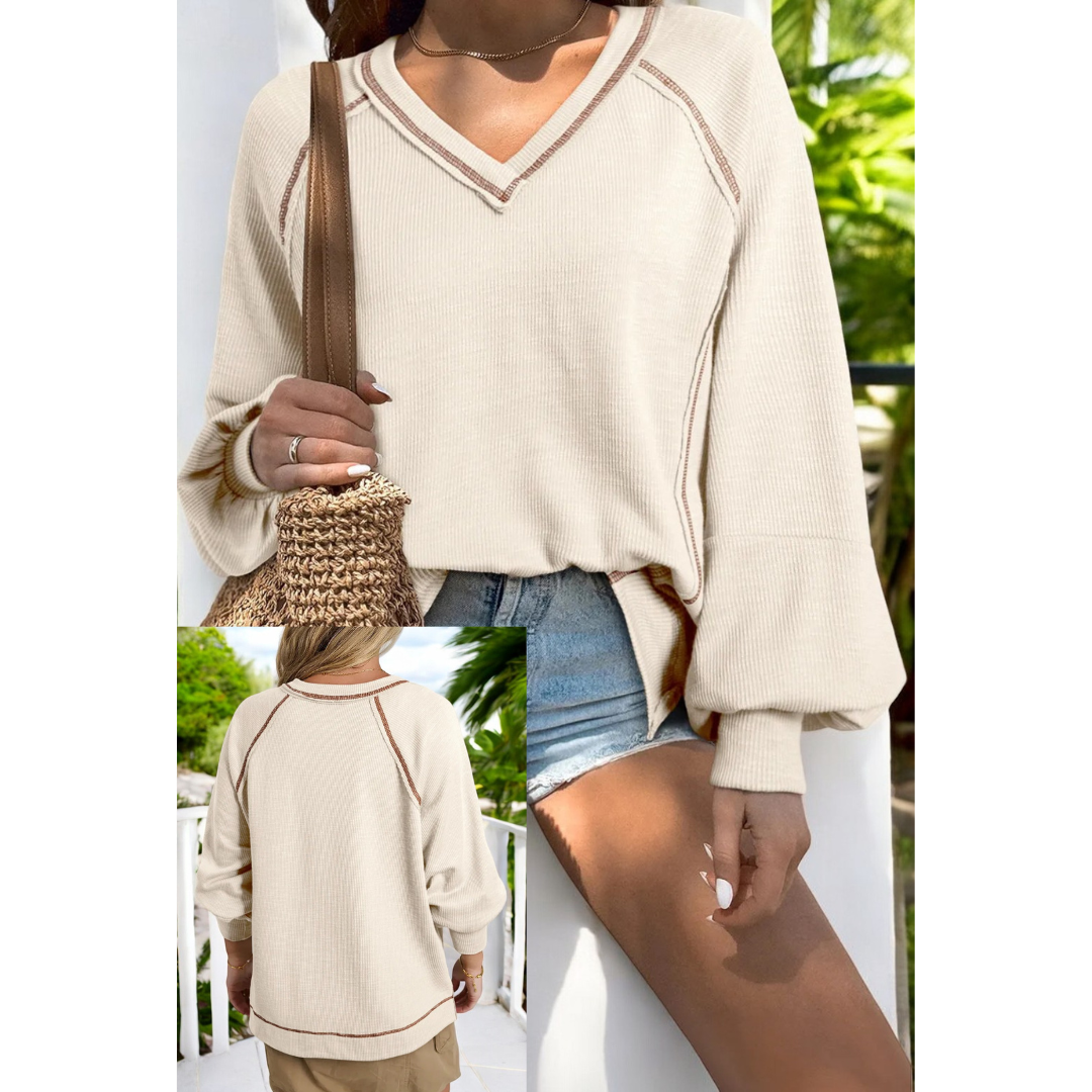 Can't Change Perfection, V Neck Tunic