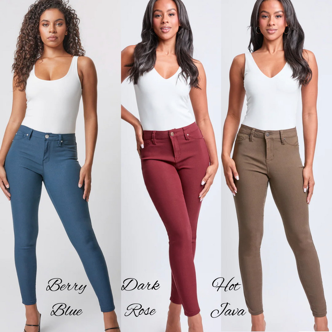 Fall In Forever Love, YMI Fall Hyperstretch Jeans