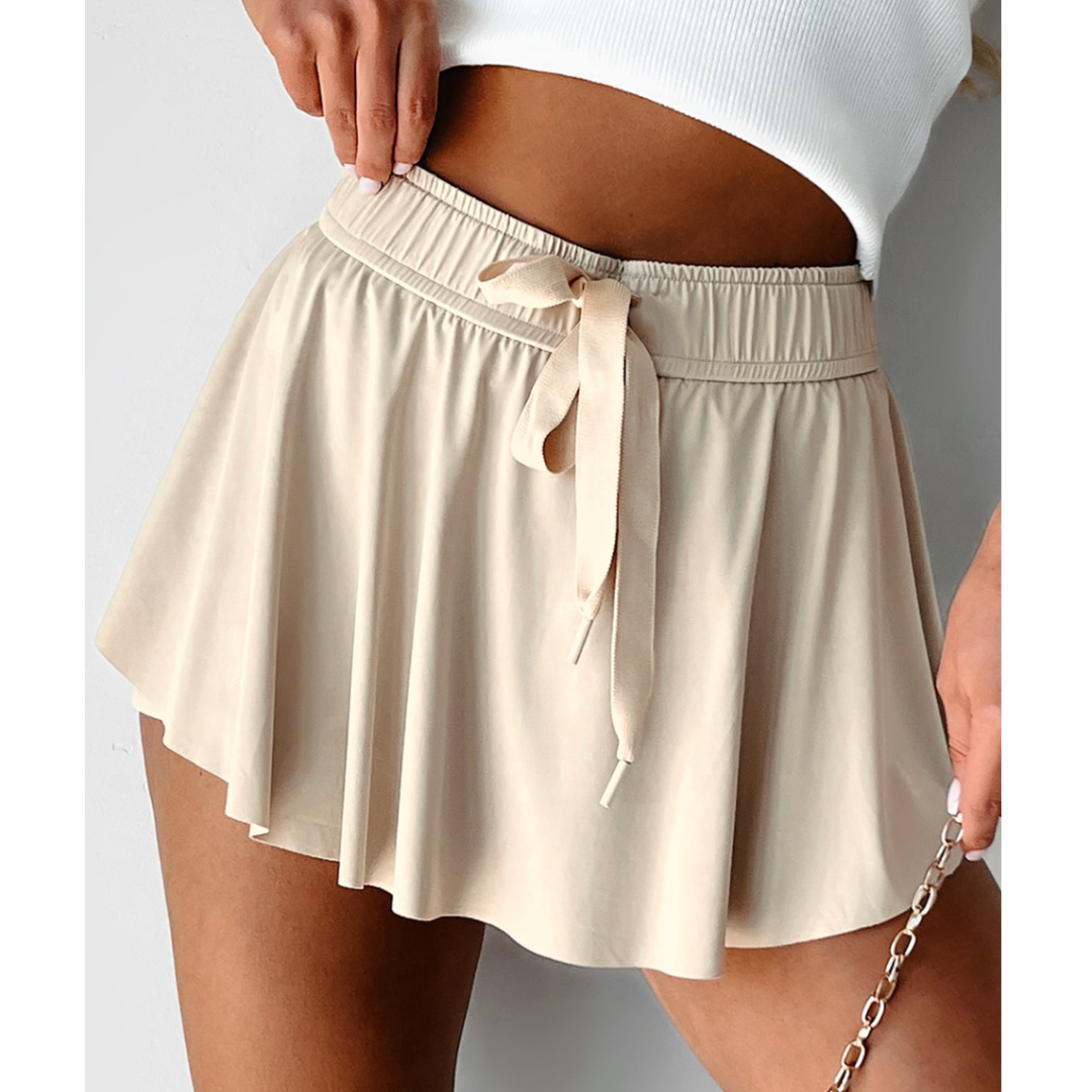 On The Girl, High Waist Fully lined Tennis Skirt