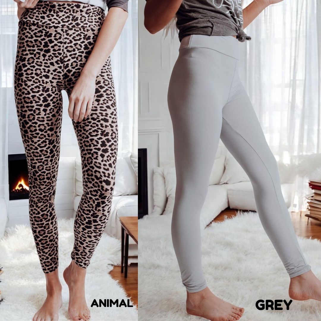 Perfectly You Fall Brushed leggings (Teens-Curvy)