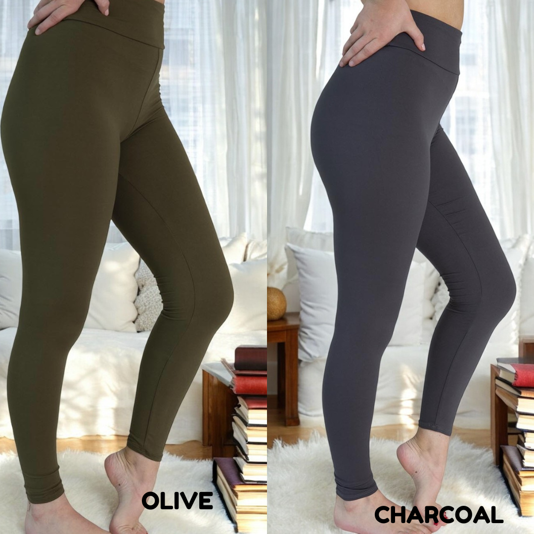 Perfectly You Fall Brushed leggings (Teens-Curvy)