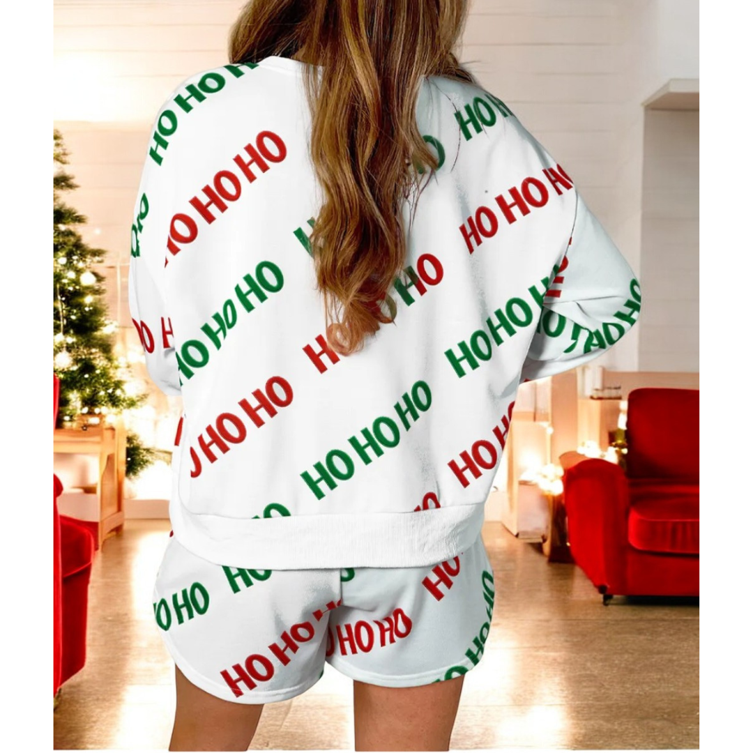 HO HO HO, Long Sleeve Long Set