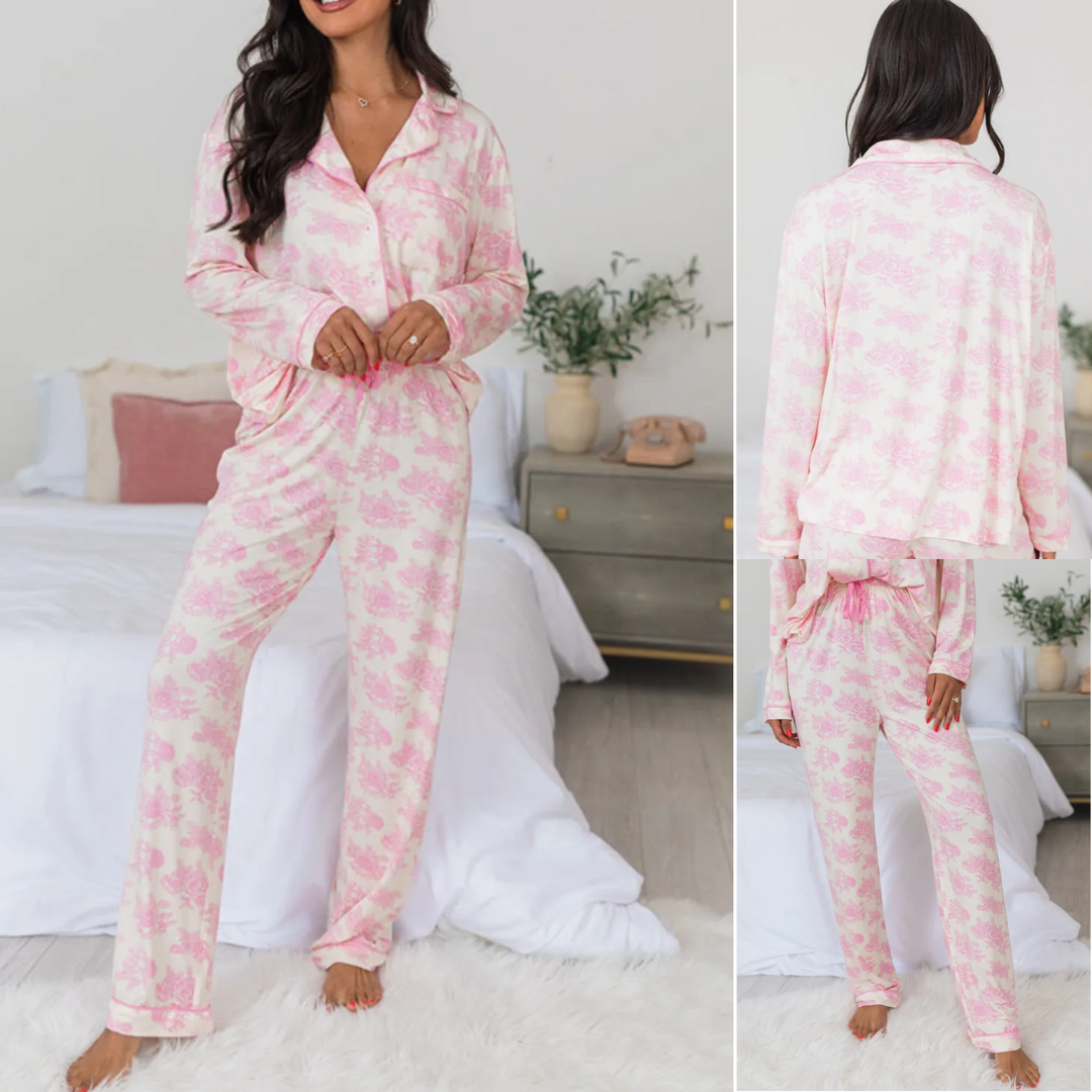 How We Like To Roll, Long Sleeve Pajama Set