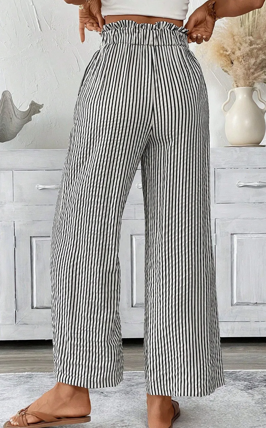 Seaside Stroll Striped Pants
