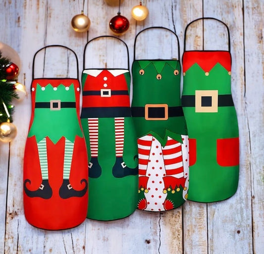 Elfing Around the Kitchen, Holiday Aprons!